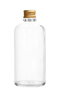Hermia Juego de Botellas de Vidrio Tu-100Ccgoldmetal (12 Piezas)